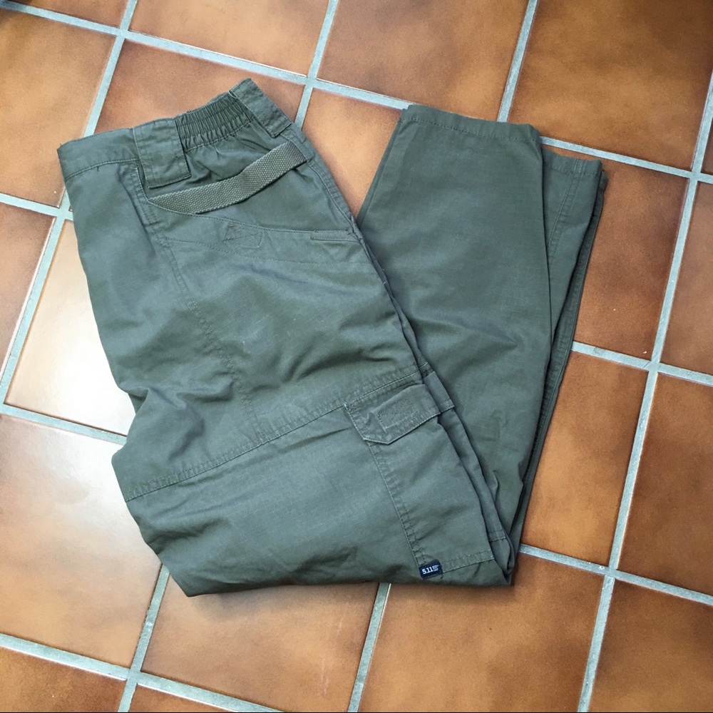 5.11 tactical pants men 36 x 30 green